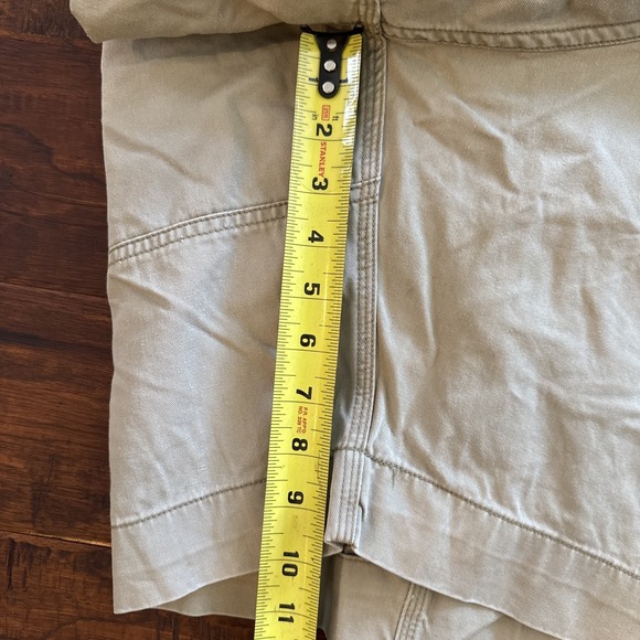 Polo Ralph Lauren Hudson Utility Cargo Shorts Mens Size 38 Khaki Cotton - Picture 7 of 8